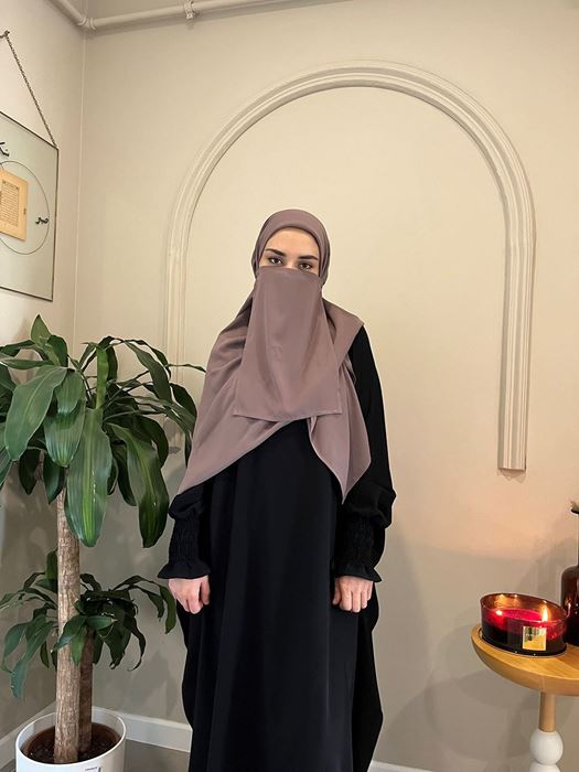 Peçe (Kahverengi) resmi