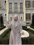 Nurun Oval Sufle Takım (Bej) resmi
