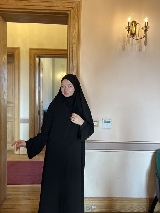 Feraye Sufle Takım (Siyah) resmi